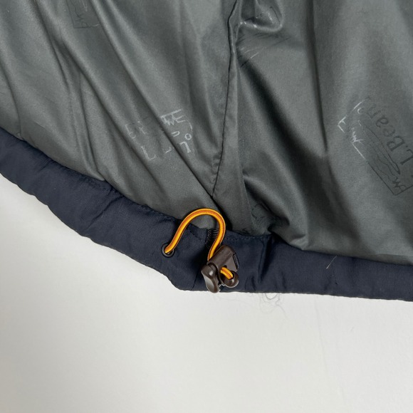 LL Bean Men's M DownTek Pertex Quantum Classic Down Vest Black Gray Puffer - Picture 12 of 13